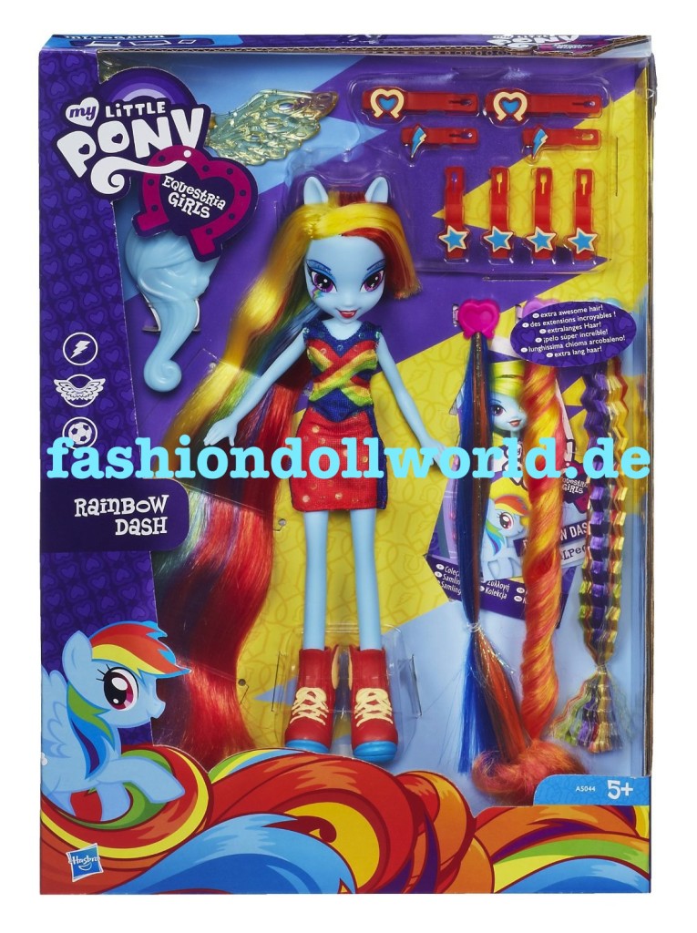 Rainbow Dash bambola di Equestria Girls