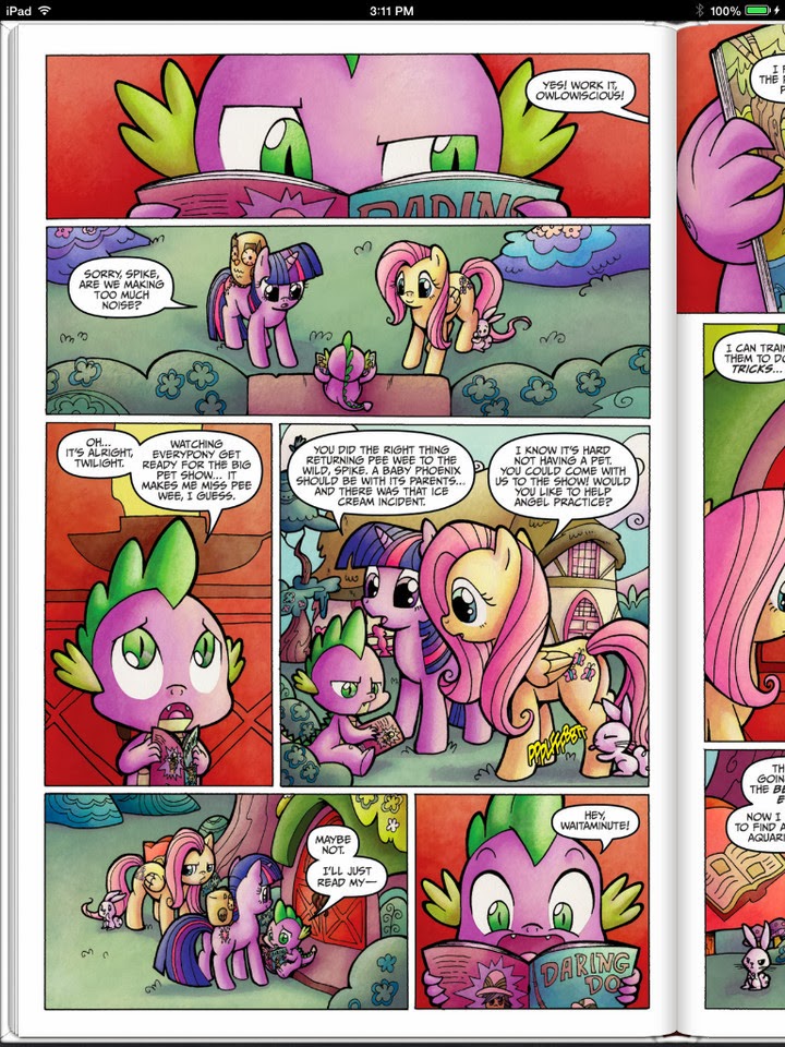My Little Pony IDW Micro Comic Spike p2