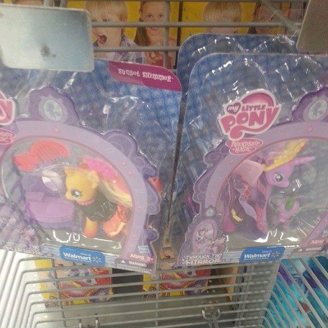 Sunset Shimmer Twilight Sparkle Brushable