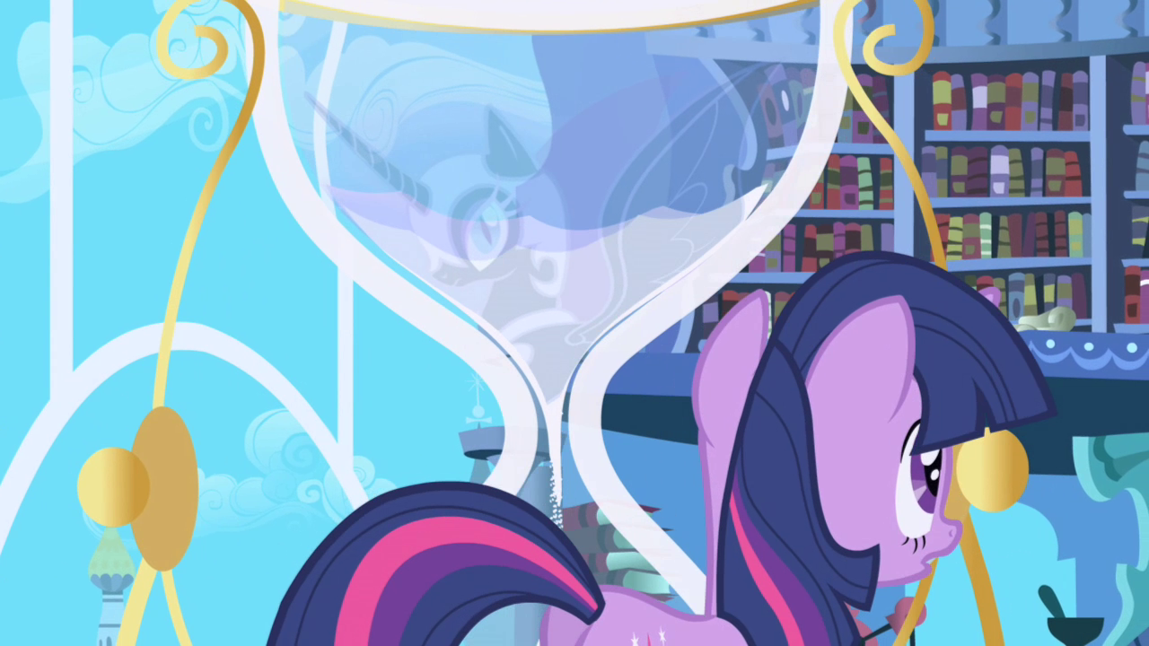 Nightmare_Moon_appears_on_hourglass_surface_S1E01