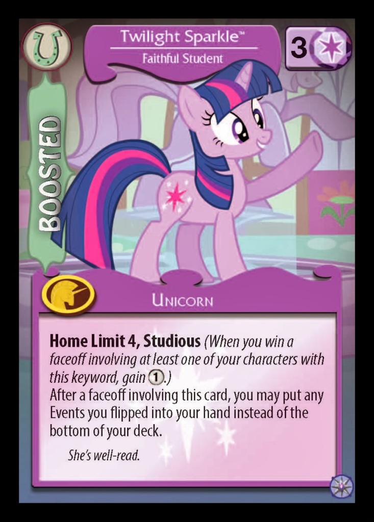 Twilight Sparkle Mane Character BOOSTED