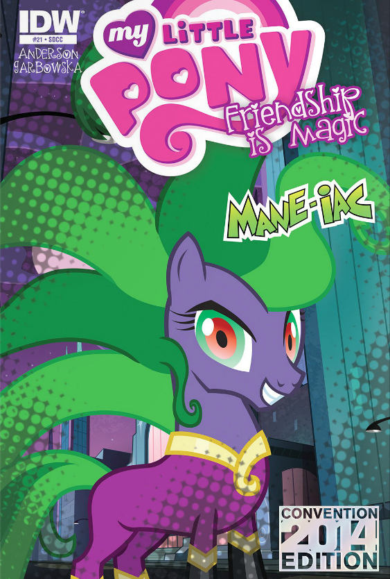 My Little Pony IDW #21 coversdcc2014