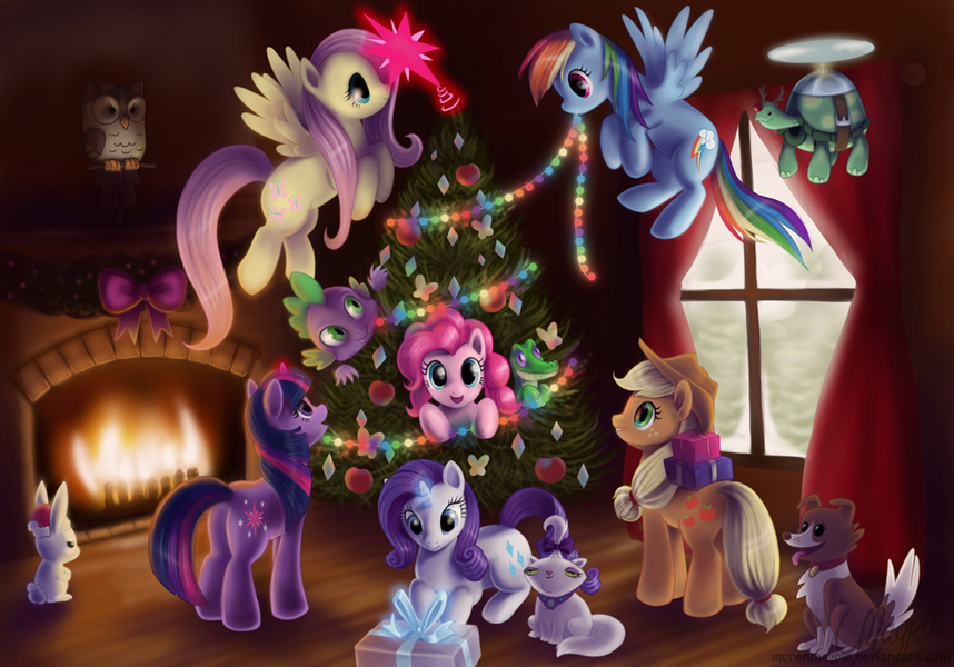 mlp christmas 4
