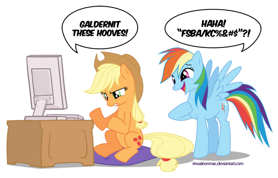 Applejack_and_rainbow_dash_by_rinoaleonmac-d3riawv