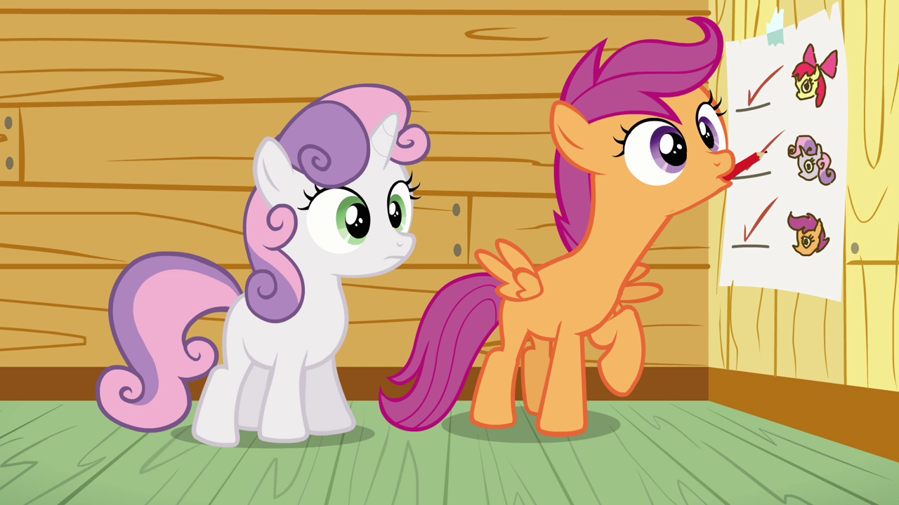 scootaloo_ticking_at_blank_space_s3e04